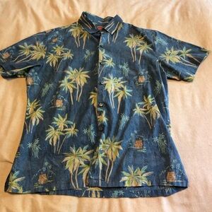 Men’s Tori Richard Cotton Lawn Hawaiian shirt size Large
